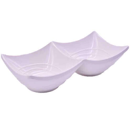 ΜΠΩΛΑΚΙΑ ΣΕΤ 2 ΘΕΣΕΩΝ 16x8x4cm - (ΑΣΠΡΟ) – MrPanda – Διάφορα Είδη Σερβιρίσματος