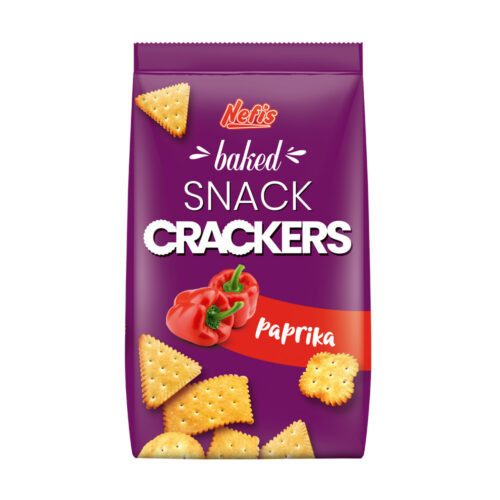 NEFIS κράκερς με πάπρικα 100g – Αλμυρά Snacks
