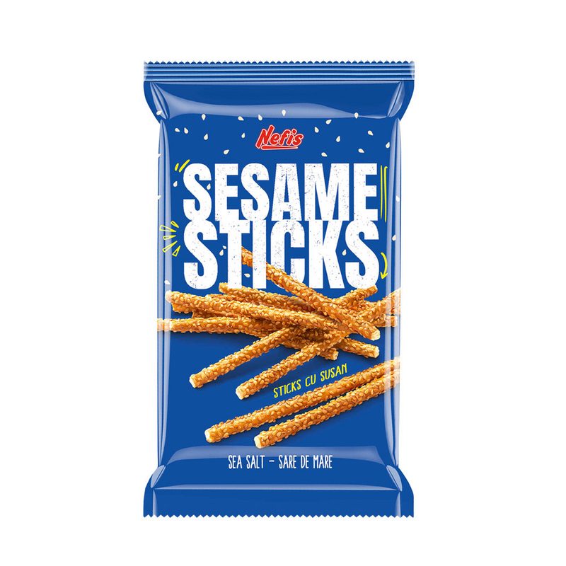NEFIS αλμυρά στικς με σουσάμι 60g – Αλμυρά Snacks