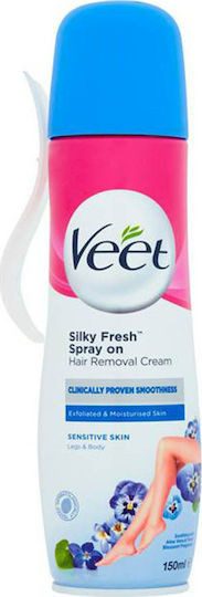 VEET αποτριχωτική κρέμα σώματος για ευαίσθητες επιδερμίδες 150ml – Κρέμες Αποτρίχωσης