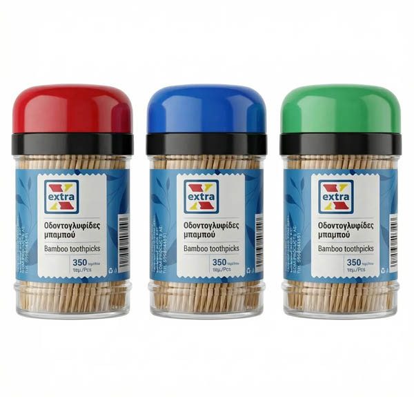 ΑΣΤΗΡ οδοντογλυφίδες bamboo 350τεμ – Αστήρ – Διάφορα Αναλώσιμα Εστίασης μιας Χρήσης
