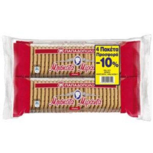 ΠΑΠΑΔΟΠΟΥΛΟΥ ΜΙΡΑΝΤΑ (4x250gr.) – Παπαδοπούλου – Μπισκότα