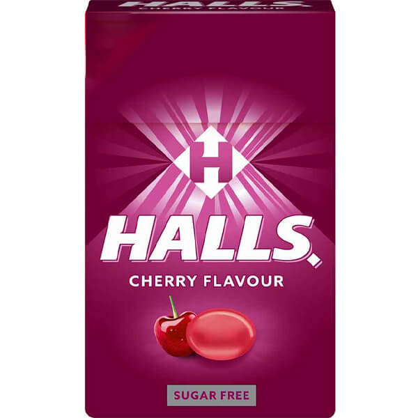 HALLS καραμέλες κεράσι χωρίς ζάχαρη 12x28gr – Ιον – Καραμέλες, Γλειφιτζούρια και Τσίχλες