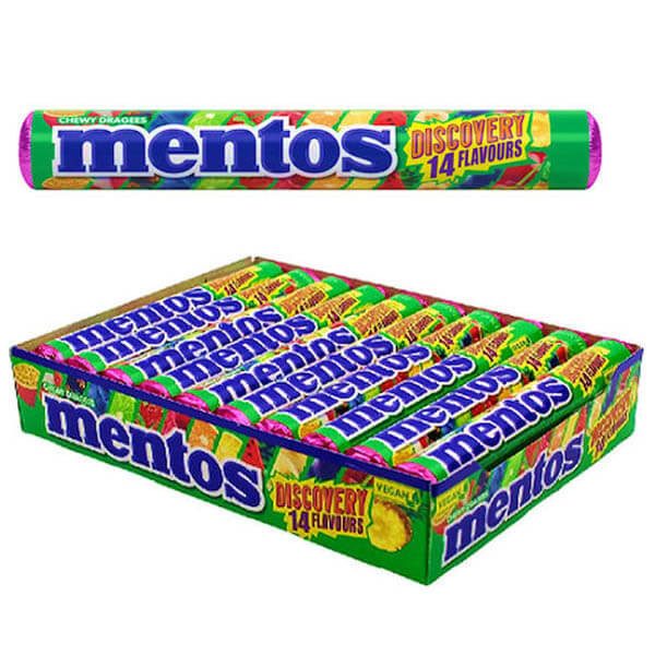 MENTOS (20x38gr.) - (DISCOVERY) – Καραμέλες, Γλειφιτζούρια και Τσίχλες