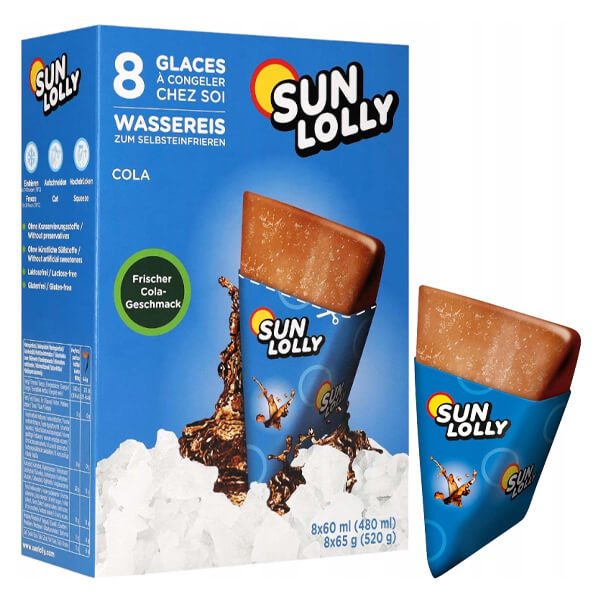 SUN LOLLY γρανίτες cola 8x60ml – Καραμέλες, Γλειφιτζούρια και Τσίχλες