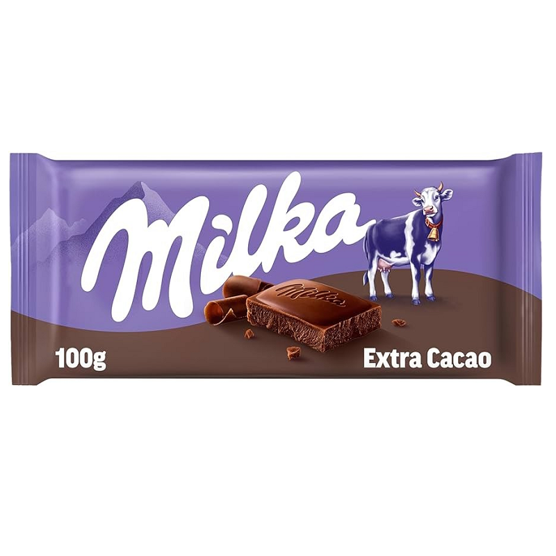 MILKA σοκολάτα έξτρα κακάο 90gr – Σοκολάτες