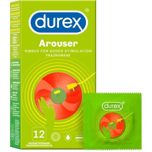 DUREX προφυλακτικά arouser 12τεμ