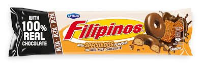 FILIPINOS μπισκότα speculoos με σοκολάτα γάλακτος 118gr