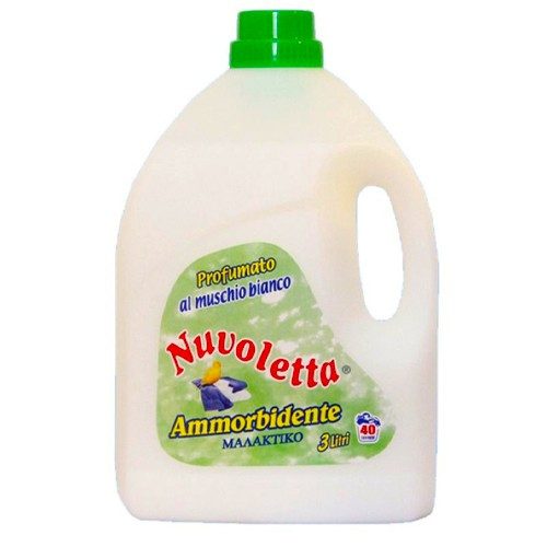 NUVOLETTA μαλακτικό ρούχων muschio bianco 3lt – Μαλακτικά Ρούχων
