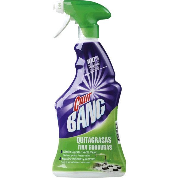 CILLIT BANG υγρό καθαρισμού για λίπη και κηλίδες με spray 500ml – Καθαριστικά Κουζίνας