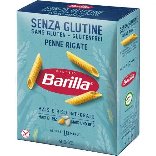 BARILLA ζυμαρικά penne rigate χωρίς γλουτένη 400gr