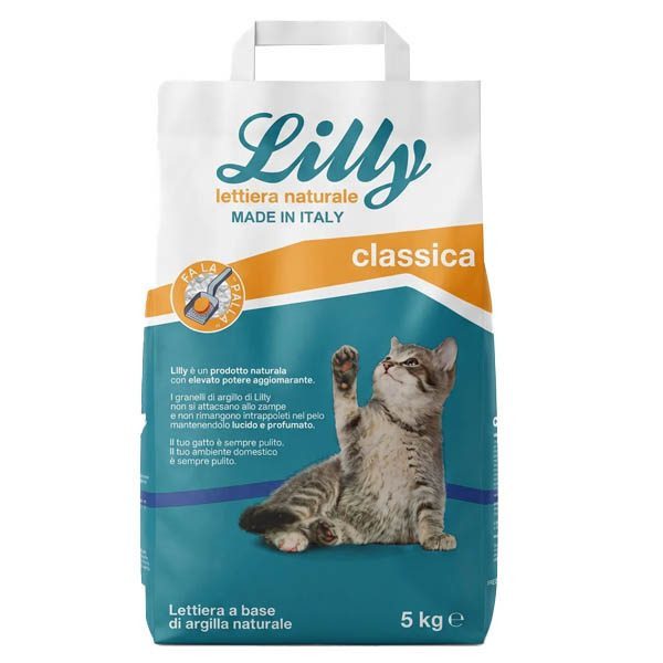 LILLY άμμος υγιεινής για γάτες 5kg – Άμμος Γάτας