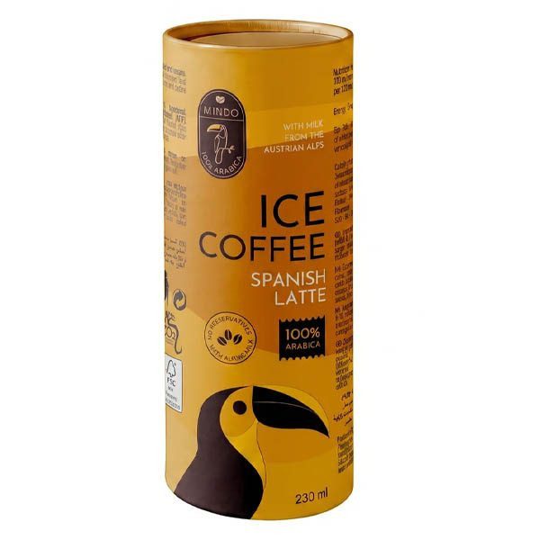 MINDO κρύος καφές spanish latte 235ml – Ροφήματα