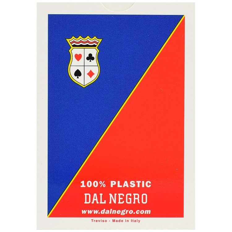 DAL NEGRO τράπουλα πλαστική μπλε ruote – Τράπουλες