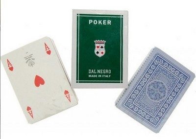 DAL NEGRO τράπουλα χάρτινη poker μπλε – Τράπουλες