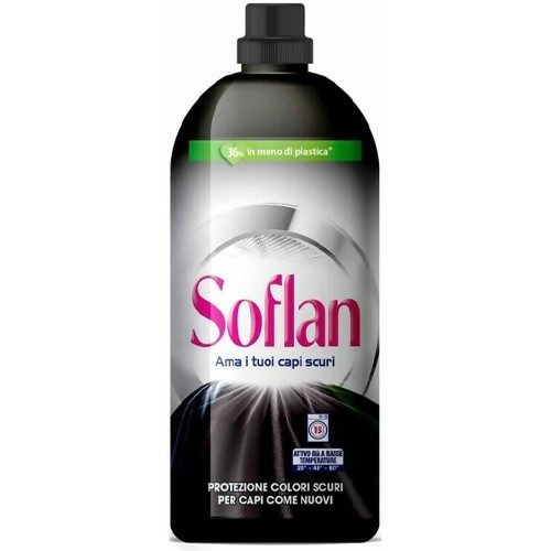 SOFLAN υγρό πλυντηρίου ρούχων Noir 900ml – Απορρυπαντικά Ρούχων