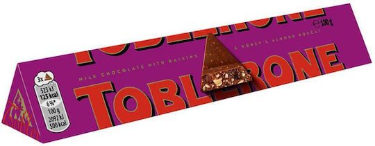 TOBLERONE σοκολάτα honey και almond nougat 100gr – Σοκολάτες