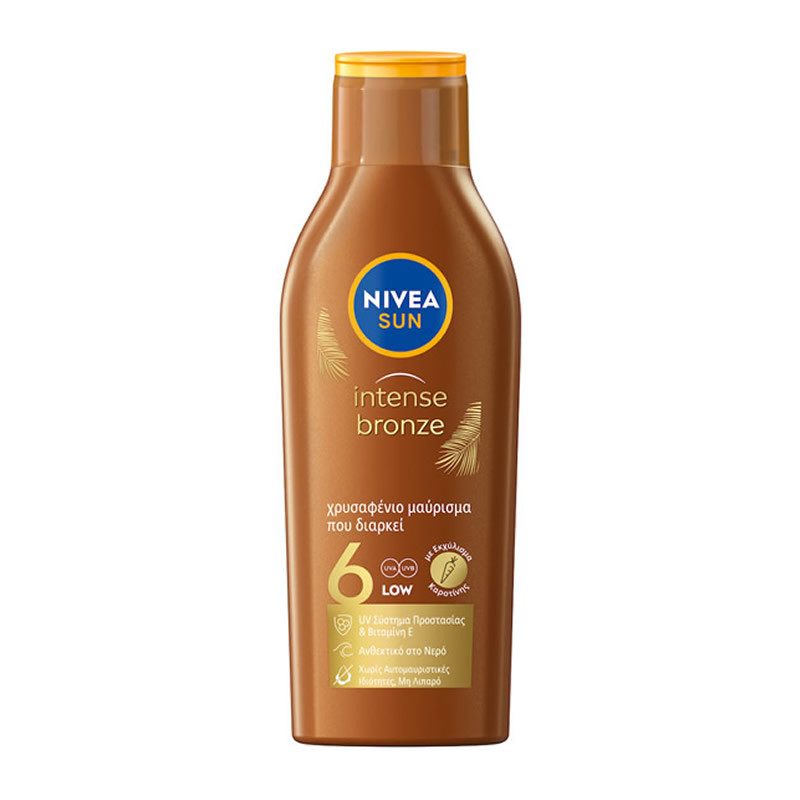 NIVEA sun αντηλιακή κρέμα intense bronze fp6 200ml – Αντηλιακά