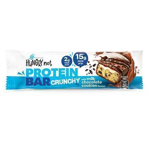HUNGRY NOT μπάρα πρωτεΐνης crunchy cookies 45gr – Μπάρες Πρωτεΐνης