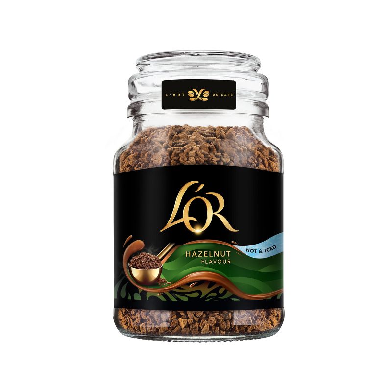 L'OR στιγμιαίος καφές φουντούκι 100gr – Καφέδες