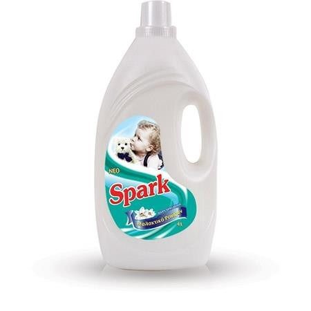 SPARK soft μαλακτικό με λευκό κρίνο 4lt – Μαλακτικά Ρούχων