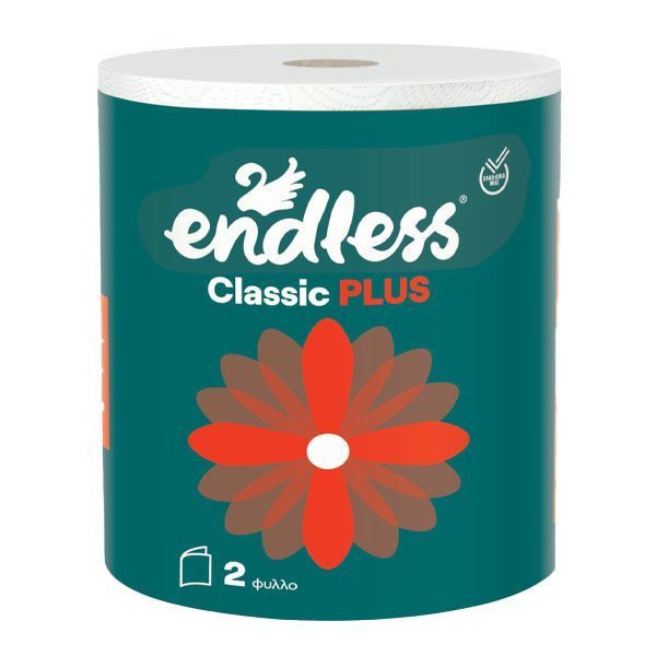 ENDLESS ΧΑΡΤΙ ΚΟΥΖΙΝΑΣ ΡΟΛΟ 400gr 2ΦΥΛΛΟ - (CLASSIC PLUS) – Χαρτικά (Χονδρική)