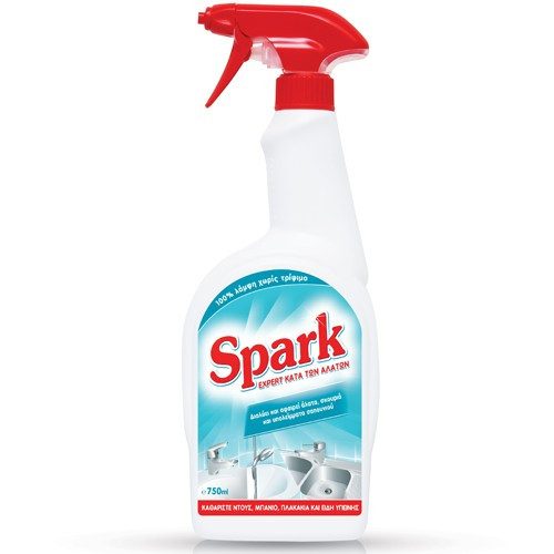 SPARK υγρό καθαριστικό κατά των αλάτων spray 750ml – Καθαριστικά Μπάνιου
