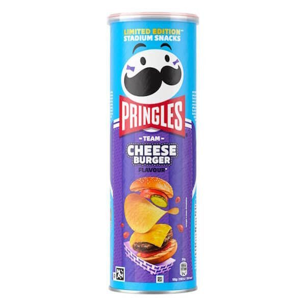 PRINGLES πατατάκια cheeseburger 165gr