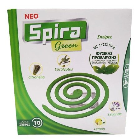 SPIRA green οικολογικά φιδάκια 10τεμ – Εντομοκτόνα και Εντομοαπωθητικά Χώρου