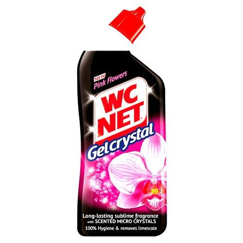 WC NET καθαριστικό λεκάνης gel pink flowers 750ml – Καθαριστικά Μπάνιου