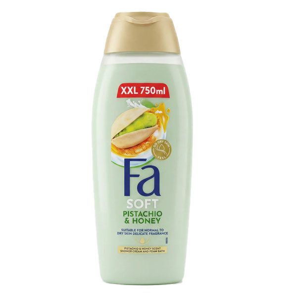 FA αφρόλουτρο φυστίκι και μέλι 750ml – Αφρόλουτρα