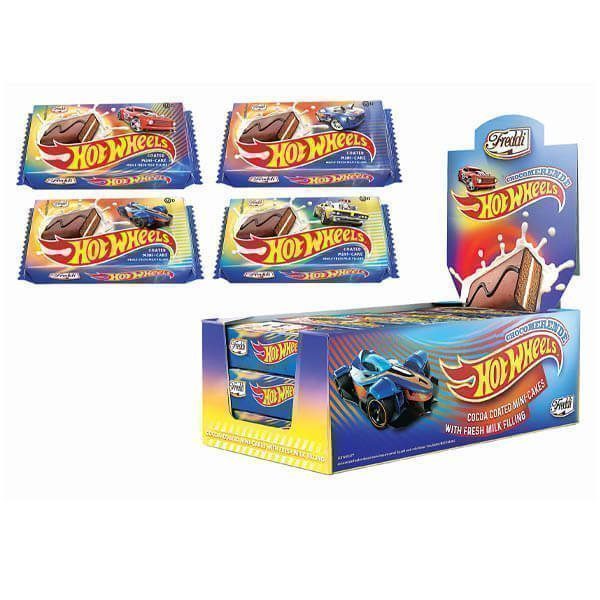HOT WHEELS MINI CAKE (15x30gr) - (CHOCOMERENDA) – Vincinni – Κέικ, Τσουρέκια και Κρουασάν