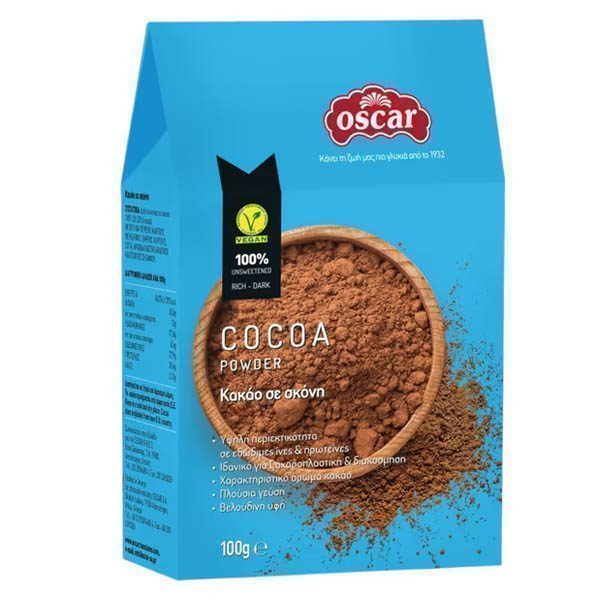 OSCAR ΚΑΚΑΟ 100gr. – Ροφήματα