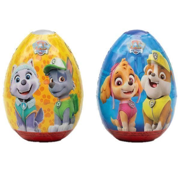 PAW PATROL αυγό έκπληξη με καραμέλες 10gr – Σοκολάτες