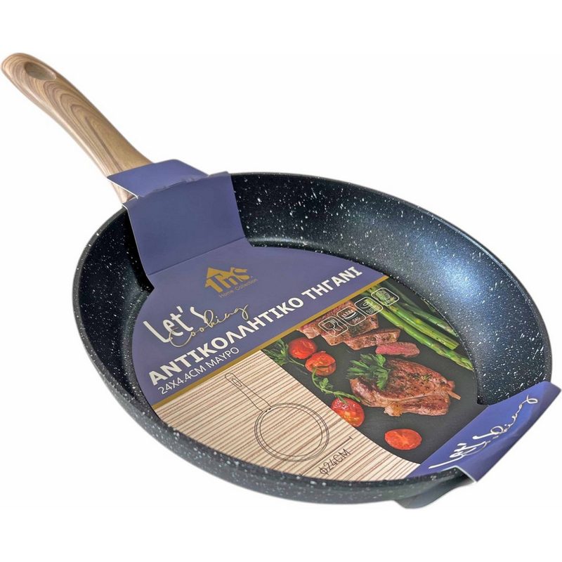 TNS ΑΝΤΙΚΟΛΛΗΤΙΚΟ ΤΗΓΑΝΙ 28Χ5 28cm ΜΑΥΡΟ – Τηγάνια
