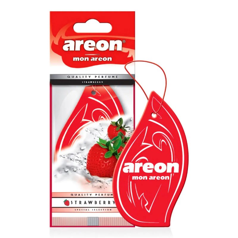 AREON αρωματικό αυτοκινήτου φράουλα 1τεμ – Αρωματικά Αυτοκινήτου