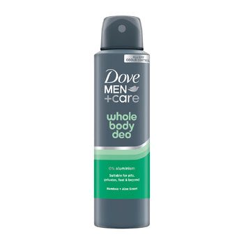 DOVE αποσμητικό σώματος spray whole body bamboo και aloe scent 150ml – Αποσμητικά