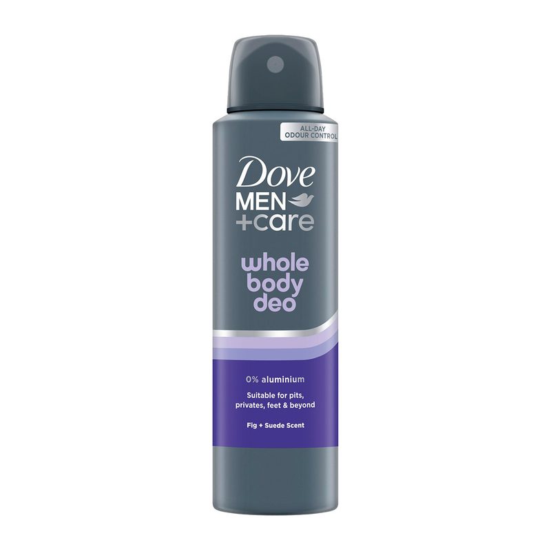 DOVE αποσμητικό σώματος spray whole body fig και suede scent 150ml – Αποσμητικά
