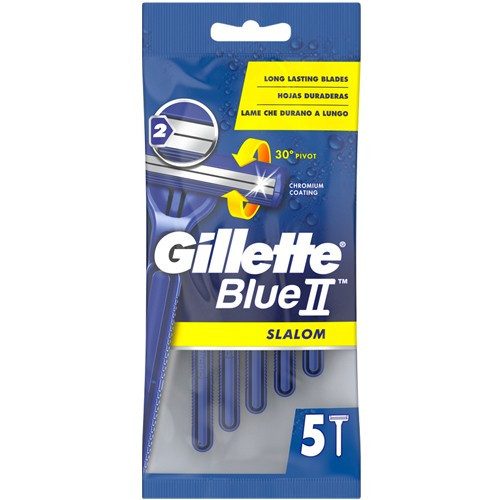 GILLETTE ξυραφάκια blue 2 slalom 5τεμ