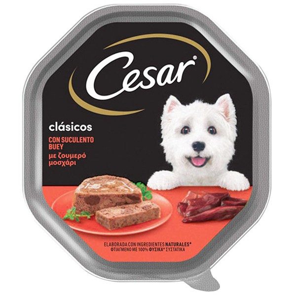CESAR σκυλοτροφή μοσχάρι 150gr – Υγρή Τροφή Σκύλων