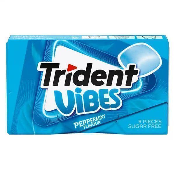 TRIDENT τσίχλες vibes μέντα 16x21gr – Καραμέλες, Γλειφιτζούρια και Τσίχλες