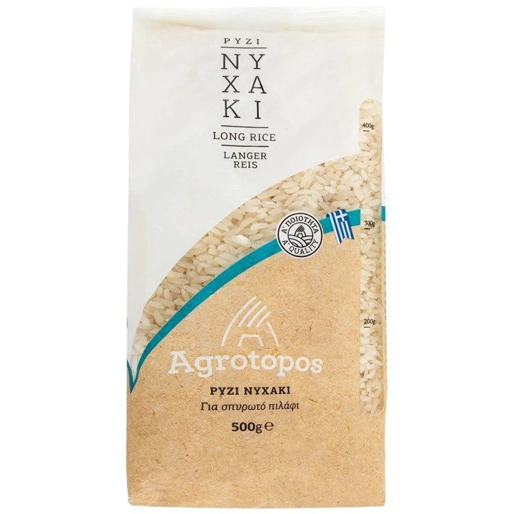 AGROTOPOS ρύζι νυχάκι 500gr