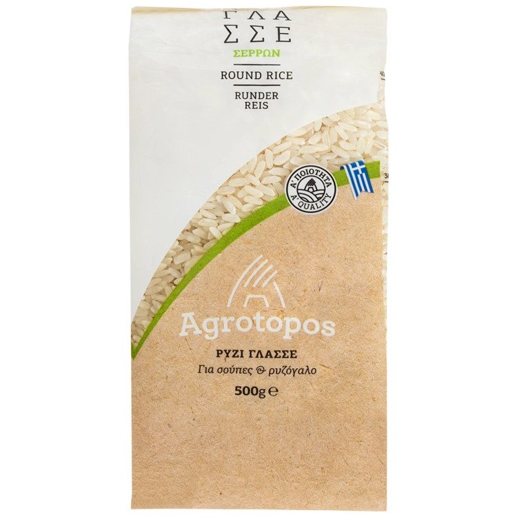 AGROTOPOS ρύζι γλασσέ 500gr