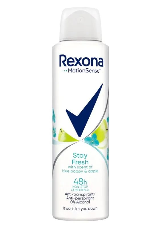 REXONA αποσμητικό σώματος spray stay fresh 150ml – Αποσμητικά