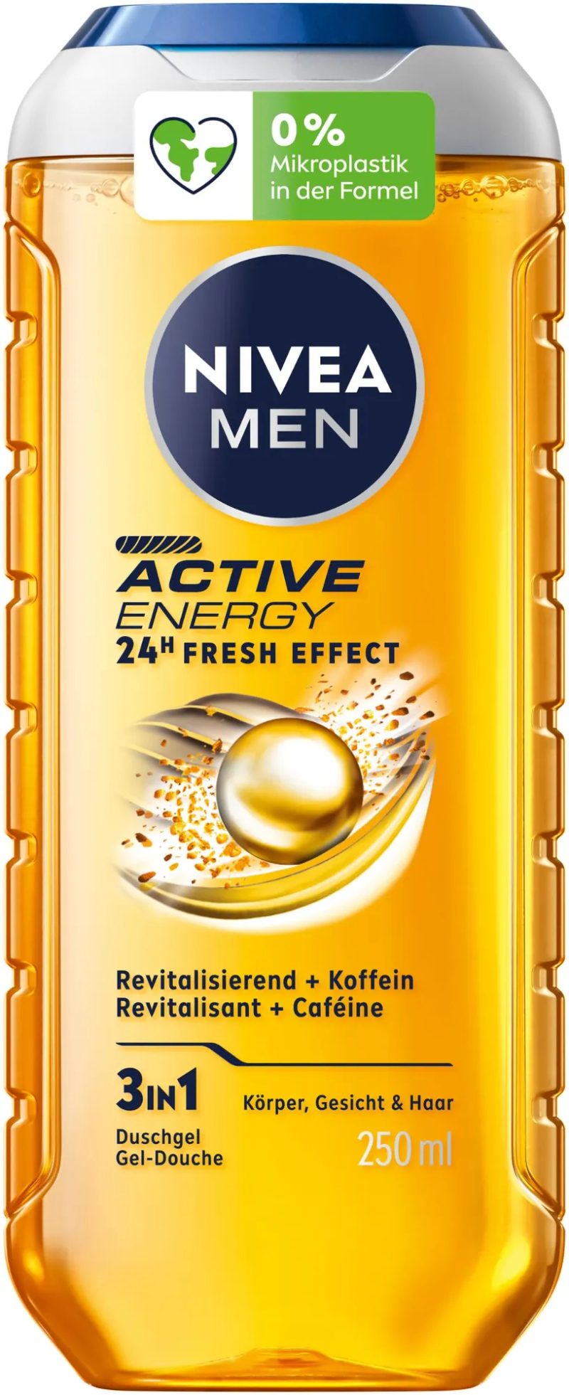 NIVEA αφρόλουτρο 3σε1 active energy gel 250ml – Αφρόλουτρα