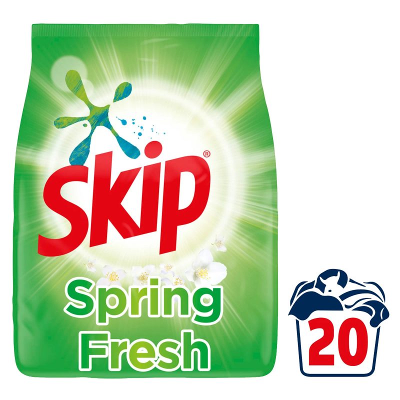 SKIP ΣΚΟΝΗ 1.3kg (20μεζ.) - (ECO SPRING FRESH) – Απορρυπαντικά Ρούχων
