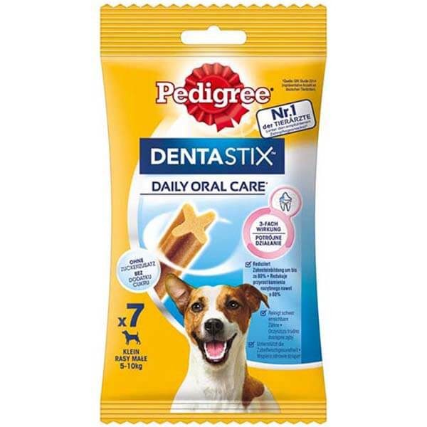 PEDIGREE dentastix σνακ για σκύλους small 5-10kg 7τεμ 110gr – Είδη Στοματικής Υγιεινής Σκύλου