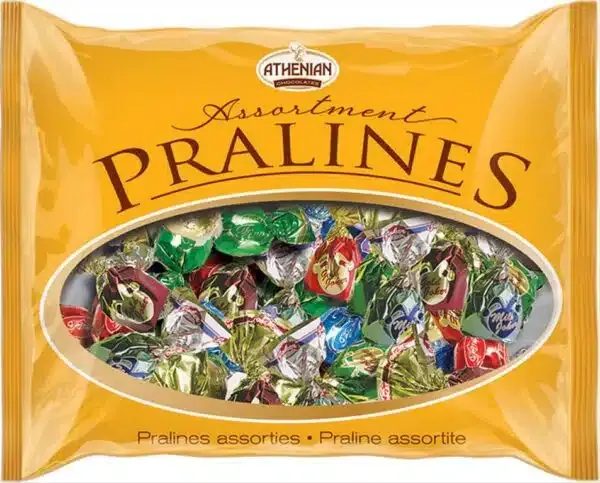 ATHENIAN σοκολατάκια πραλίνες μιξ γεύσεις 1kg – Σοκολάτες
