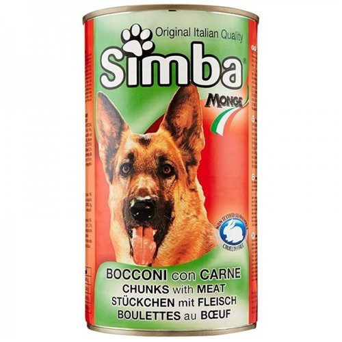 SIMBA σκυλοτροφή κονσέρβα κουνέλι 1230gr – Υγρή Τροφή Σκύλων