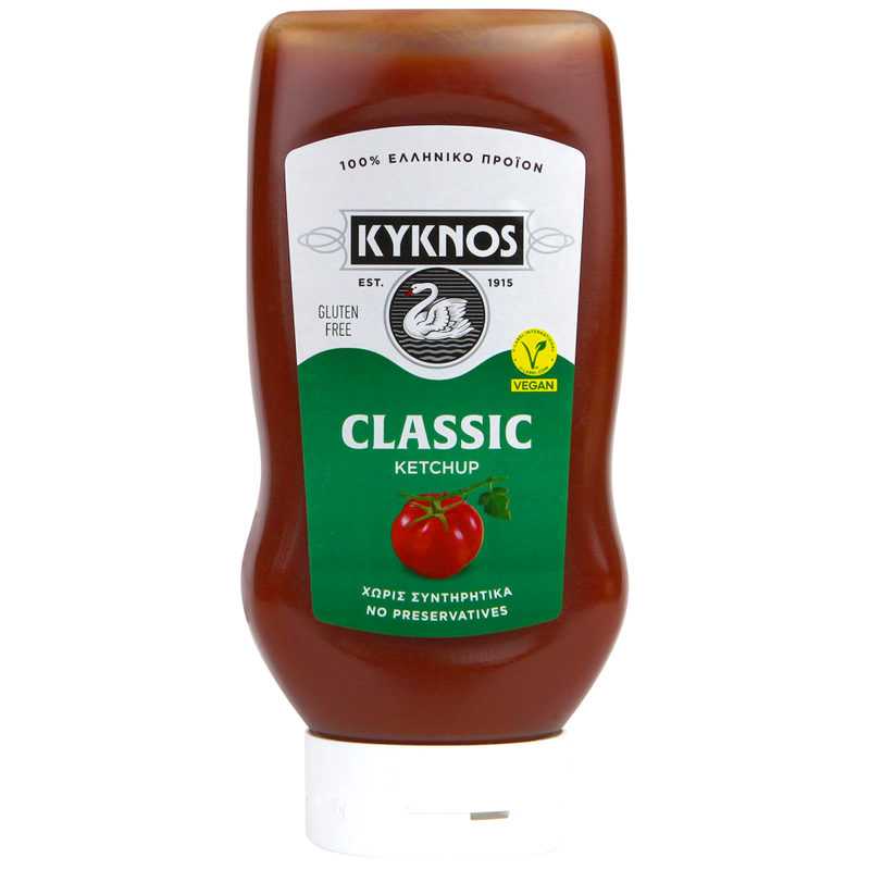ΚΥΚΝΟΣ κέτσαπ top down 560gr – Κύκνος – Σάλτσες και Dressings